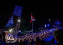 Grafenegg war der Austragungsort für das Militärmusikfestival 2024.