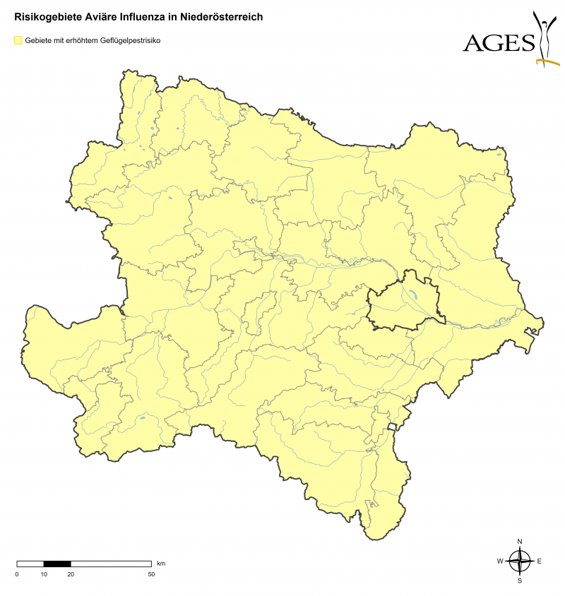 Geflügelpest-Karte