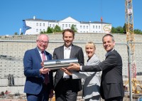 Grundsteinlegung für drei neue Laborgebäude am Campus des ISTA mit LH-Stv. Pernkopf