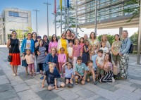 Kinder des Ambulatoriums Sonnenschein zu Gast im Landhaus