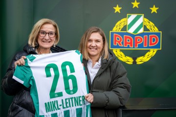 Rapid Fanshop in St. Pölten neu eröffnet