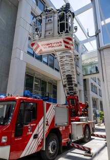 Evakuierung erfolgreich geübt.