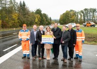 Erneuerung der Landesstraße B 5 im Bereich von Waidhofen an der Thaya abgeschlossen Erneuerung der Landesstraße B 5 im Bereich von Waidhofen an der Thaya abgeschlossen