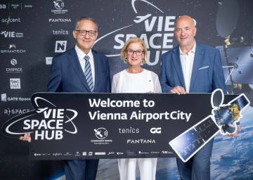 LH Mikl-Leitner eröffnet Space Factory im ESA Phi-Lab Austria