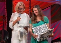 Landeshauptfrau Johanna Mikl-Leitner bei der Eröffnung in Litschau.