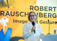 Rauschenberg-Retrospektive „Image and Gesture“ in der Kunsthalle Krems offiziell eröffnet