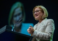 LH Mikl-Leitner bei der Dienststellenversammlung der Bediensteten beim Amt der NÖ Landesregierung 