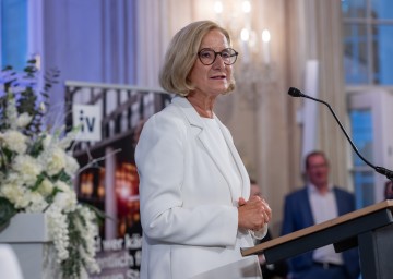 Landeshauptfrau Johanna Mikl-Leitner beim „Tag der NÖ Industrie“.