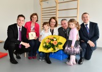 Neuer Kindergarten mit Kleinkindbetreuung in Michelhausen feierlich eröffnet Neuer Kindergarten mit Kleinkindbetreuung in Michelhausen feierlich eröffnet