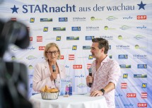 Landeshauptfrau Johanna Mikl-Leitner bei der Pressekonferenz zur 14. Starnacht aus der Wachau.

