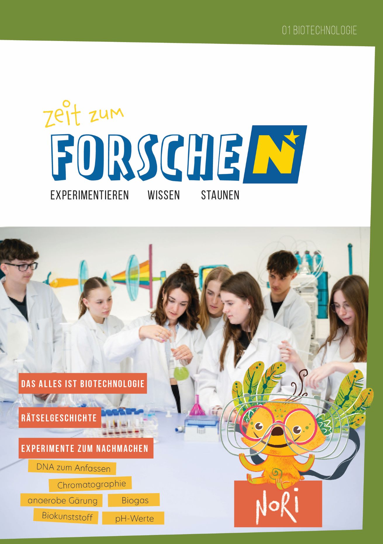 Cover des ForscheN-Magazines